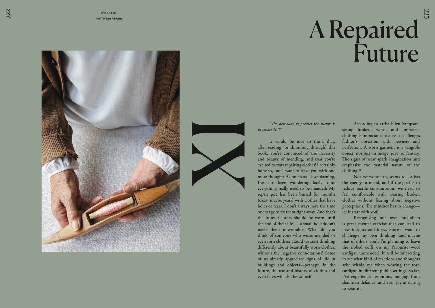 Minttu Wikberg: The Art of Knitwear Repair
