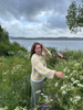 Strickpaket Light Lilly Sweater aus dem Originalgarn von Rauma