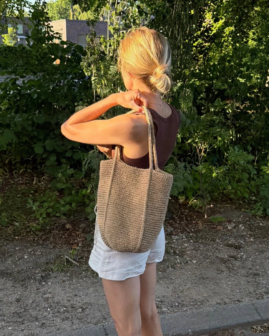 Strickpaket Julie Bag von PetiteKnit aus Natural Bag von Laines du Nord