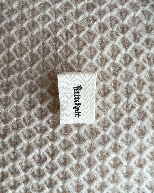 PetiteKnit Baumwoll-Label (diverse)