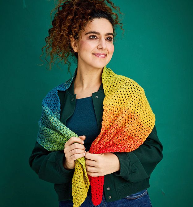 Veronika Hug: Midi-Tücher häkeln