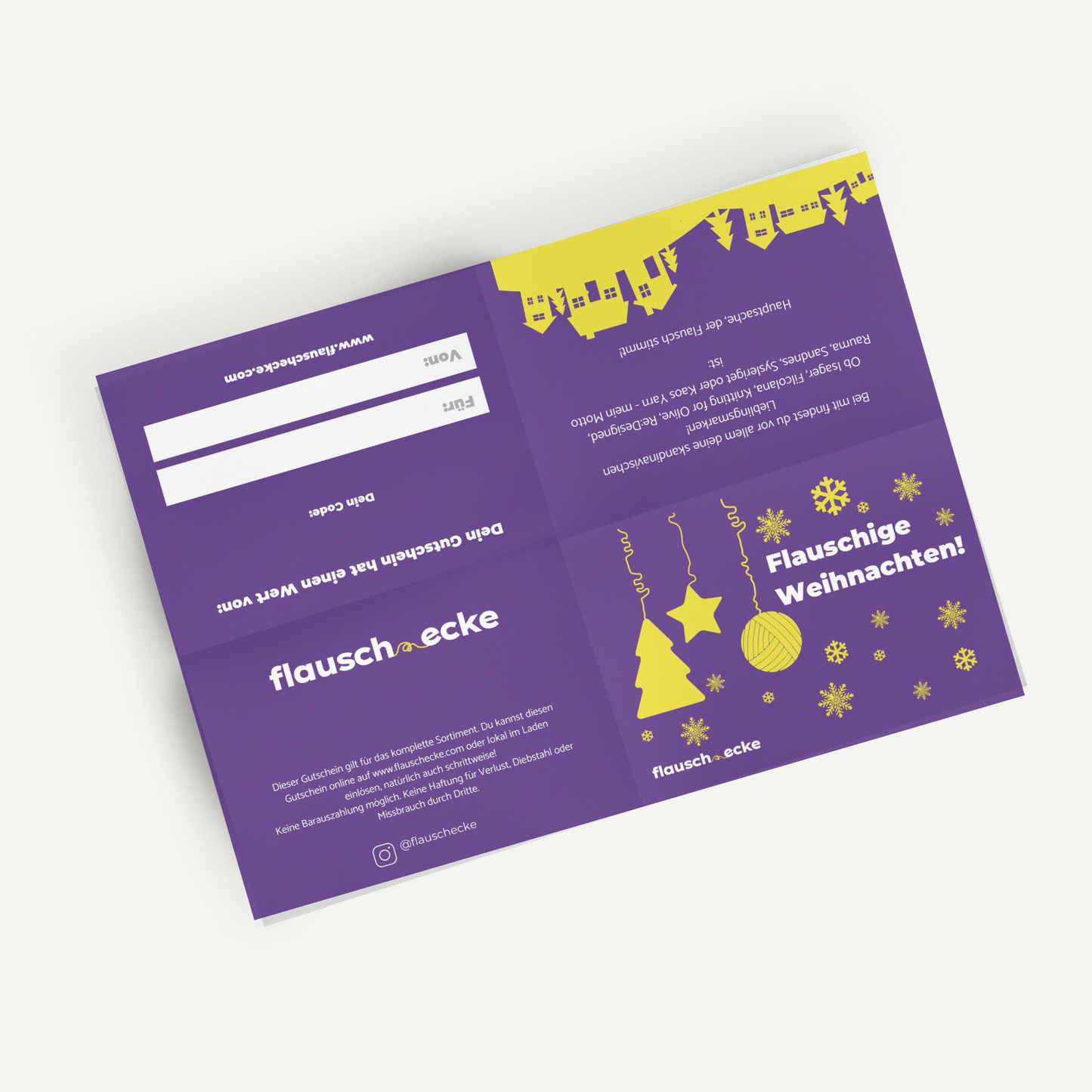 Geschenkgutschein (digital zum Sofortausdruck)