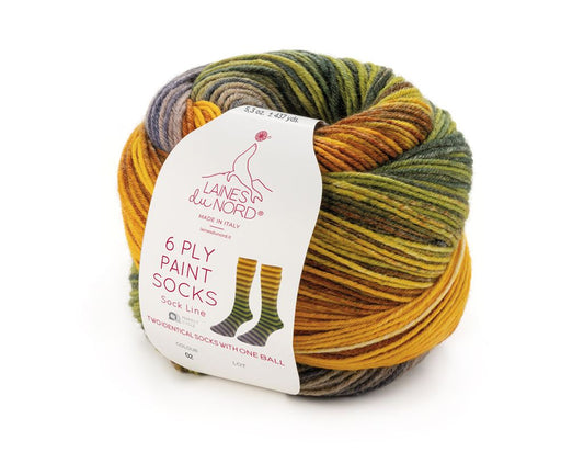 Paint Socks 6-fädig
