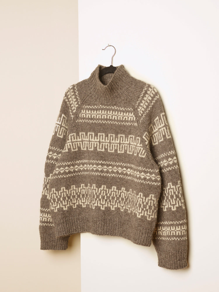 Strickpaket Fjære Genser aus Fivel von Rauma inkl. Anleitung auf Deutsch!