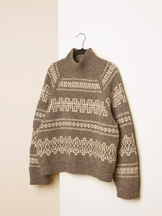 Strickpaket Fjære Genser aus Fivel von Rauma inkl. Anleitung auf Deutsch!