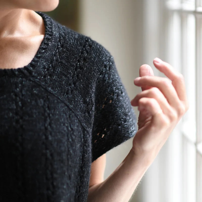 Strickpaket Cilla Sun von Anne Ventzel aus Hør Silke von Gepard + Beilaufgarn [luftigere Budgetversion]