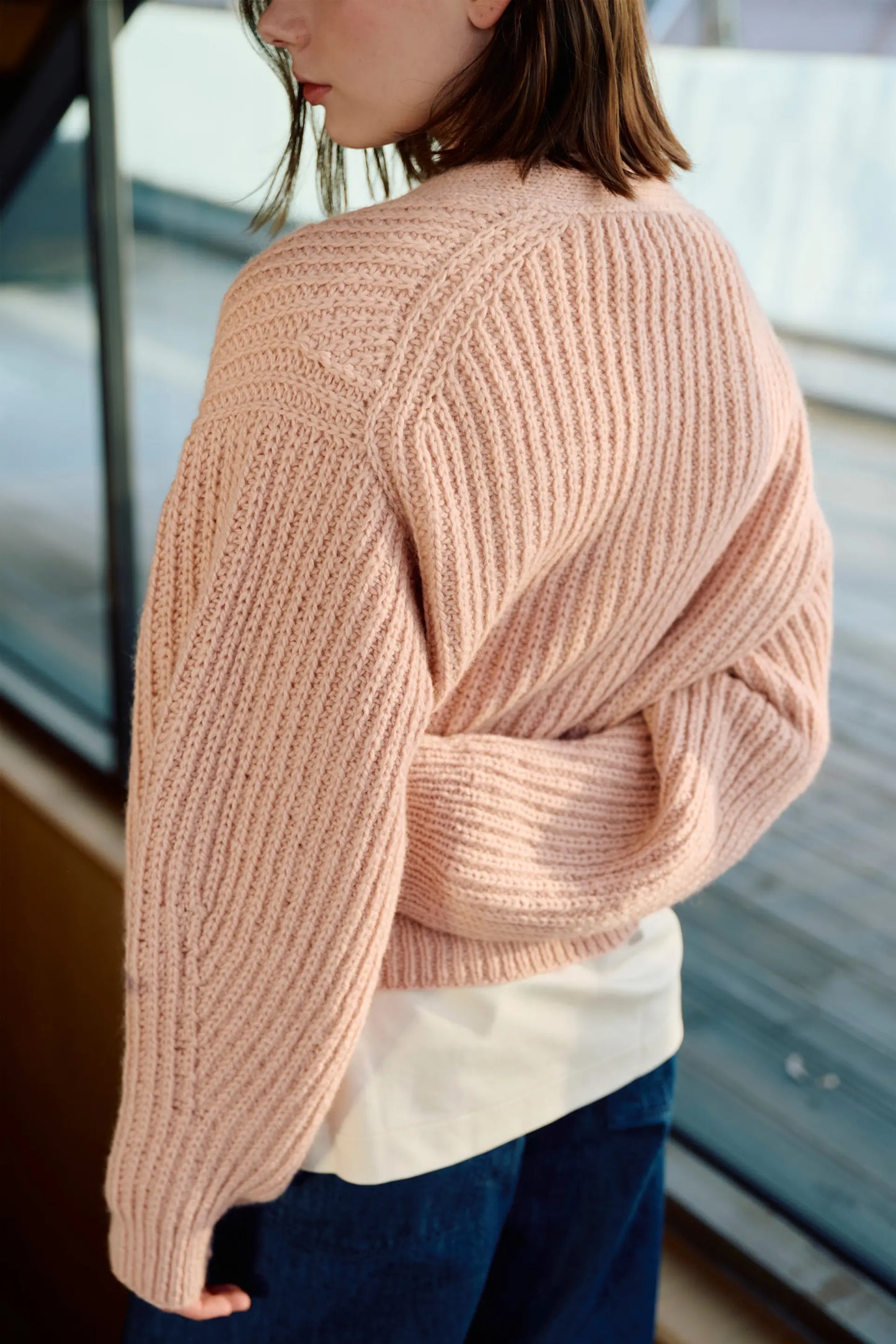 Strickpaket Kort Dagmarjakke (488) aus Fivel von Rauma inkl. Anleitung (DE!)
