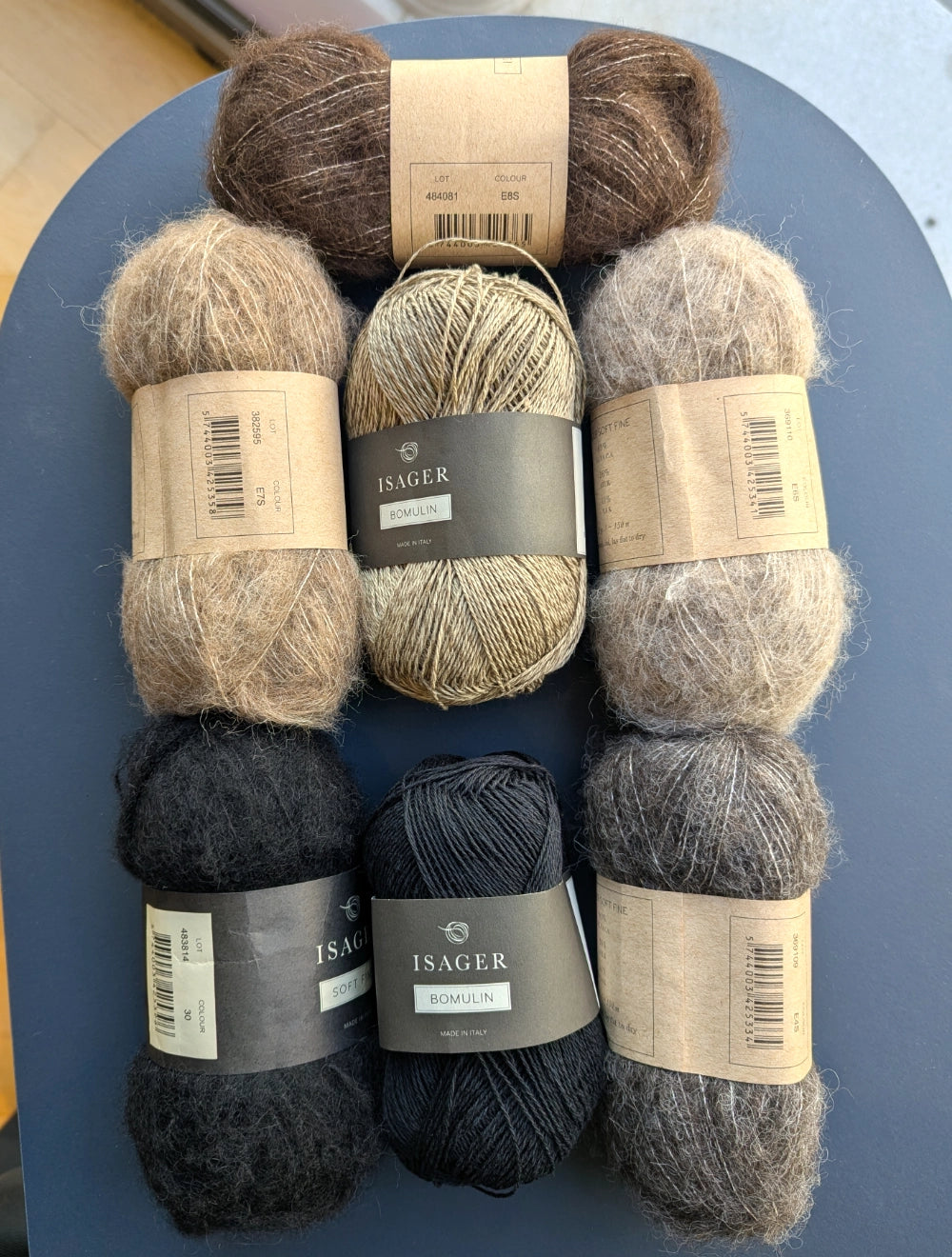 Strickset Summer Soft von Anne Ventzel aus dem Originalgarn von Isager