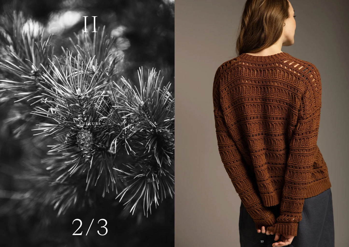 Linda Skuja: Nordic Textures in Crochet Garments