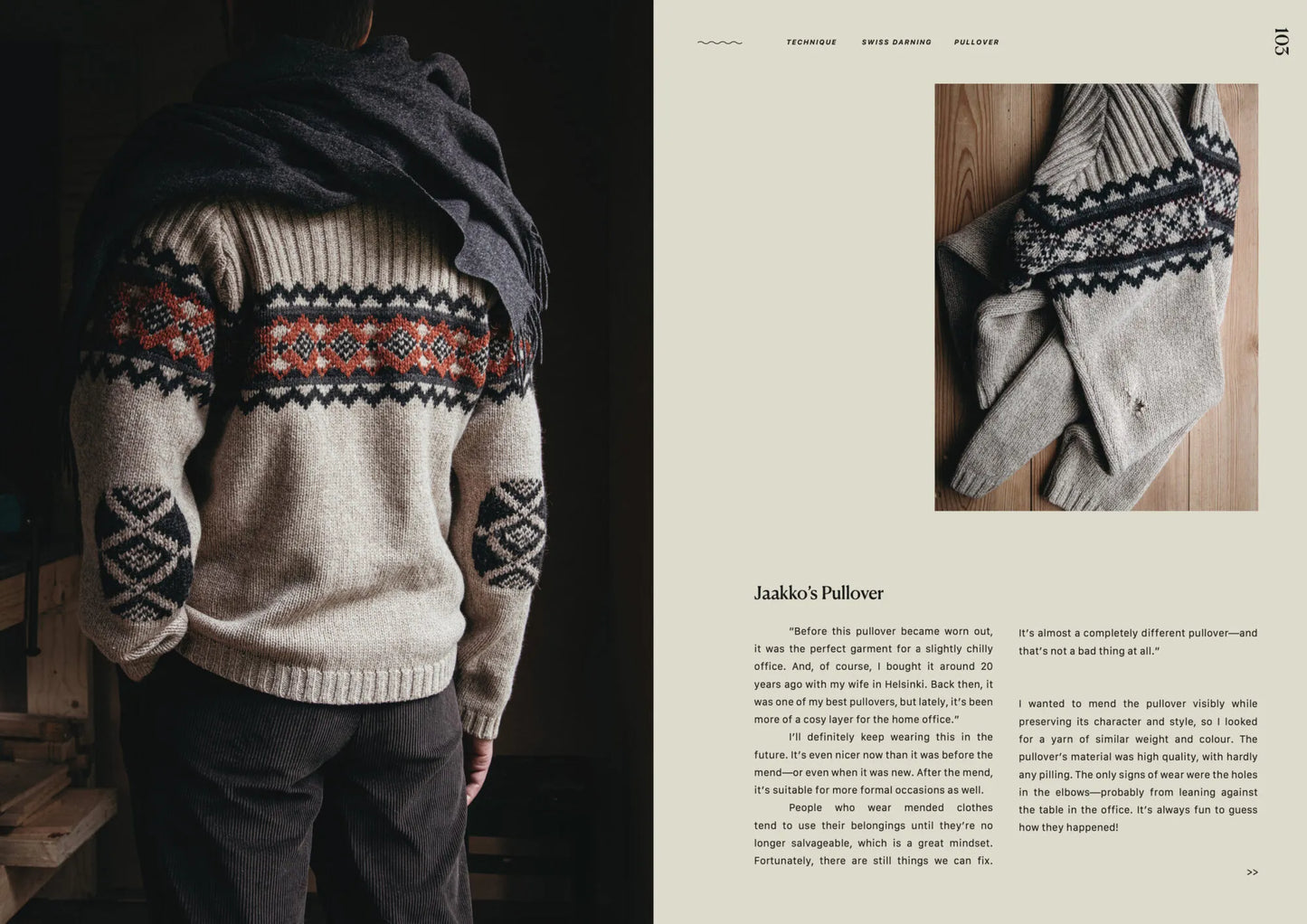 Minttu Wikberg: The Art of Knitwear Repair