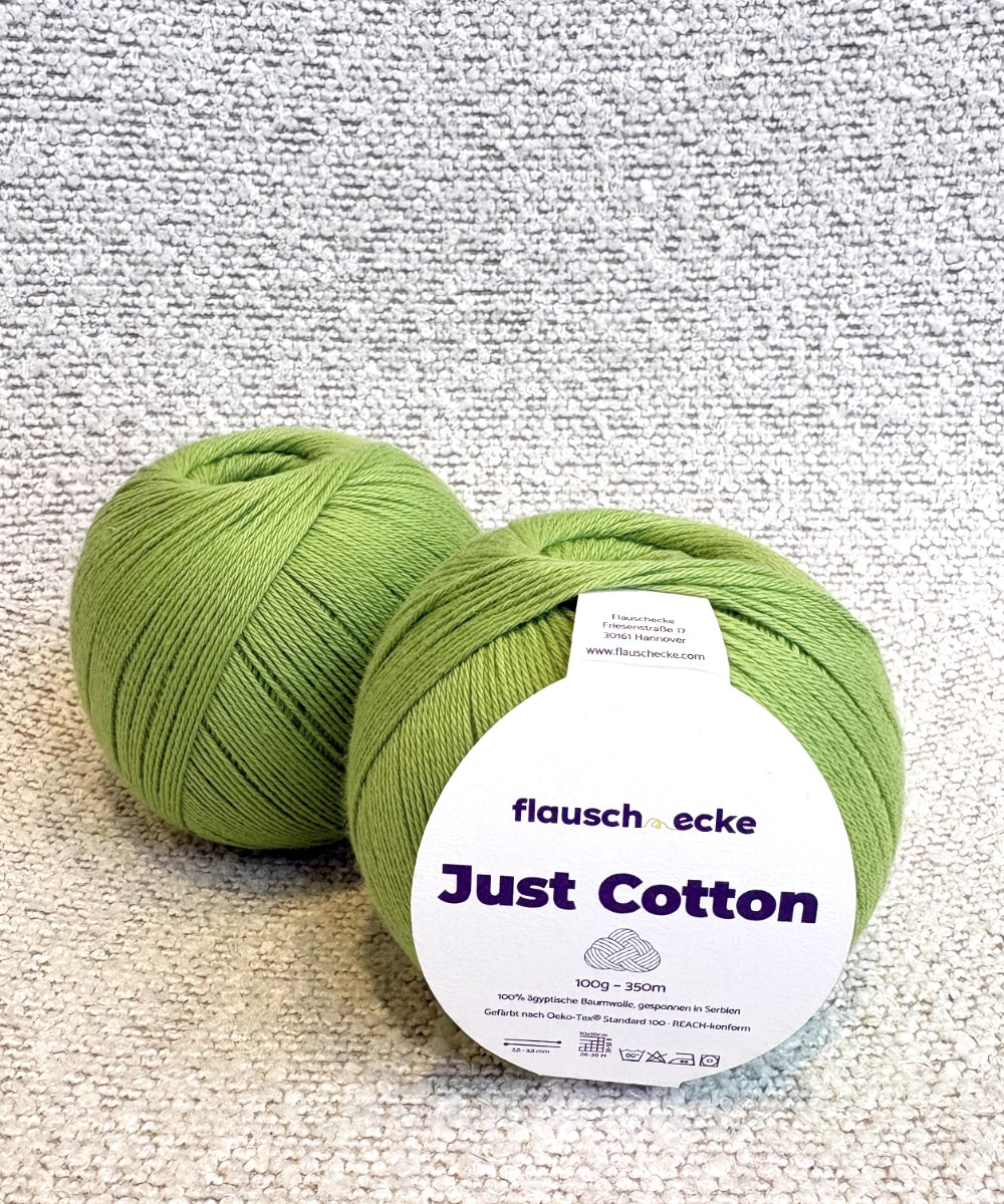Just Cotton - mein neues Baumwollgarn!