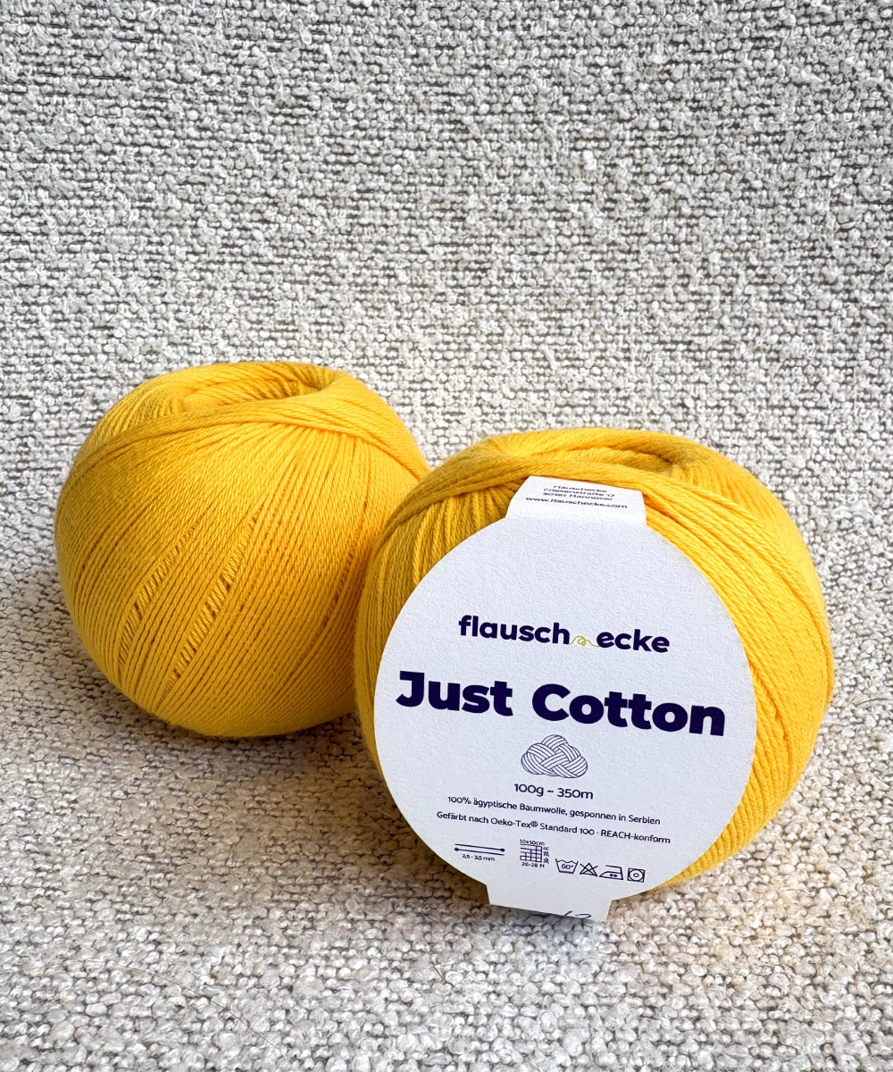Just Cotton - mein neues Baumwollgarn!