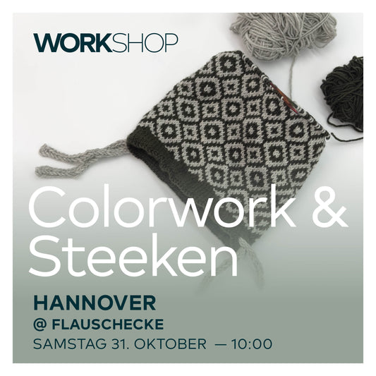 Workshop: Colourwork & Steeken mit Thorsten Duit am 31.10.2026 (4h)