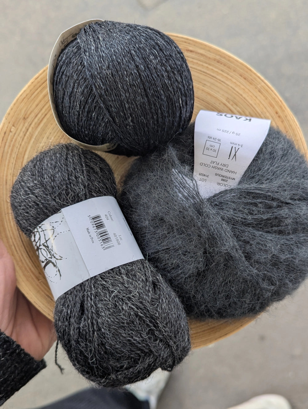 Strickpaket lyra blouse von Aegyoknit aus Hør Silke von Gepard + Beilaufgarn