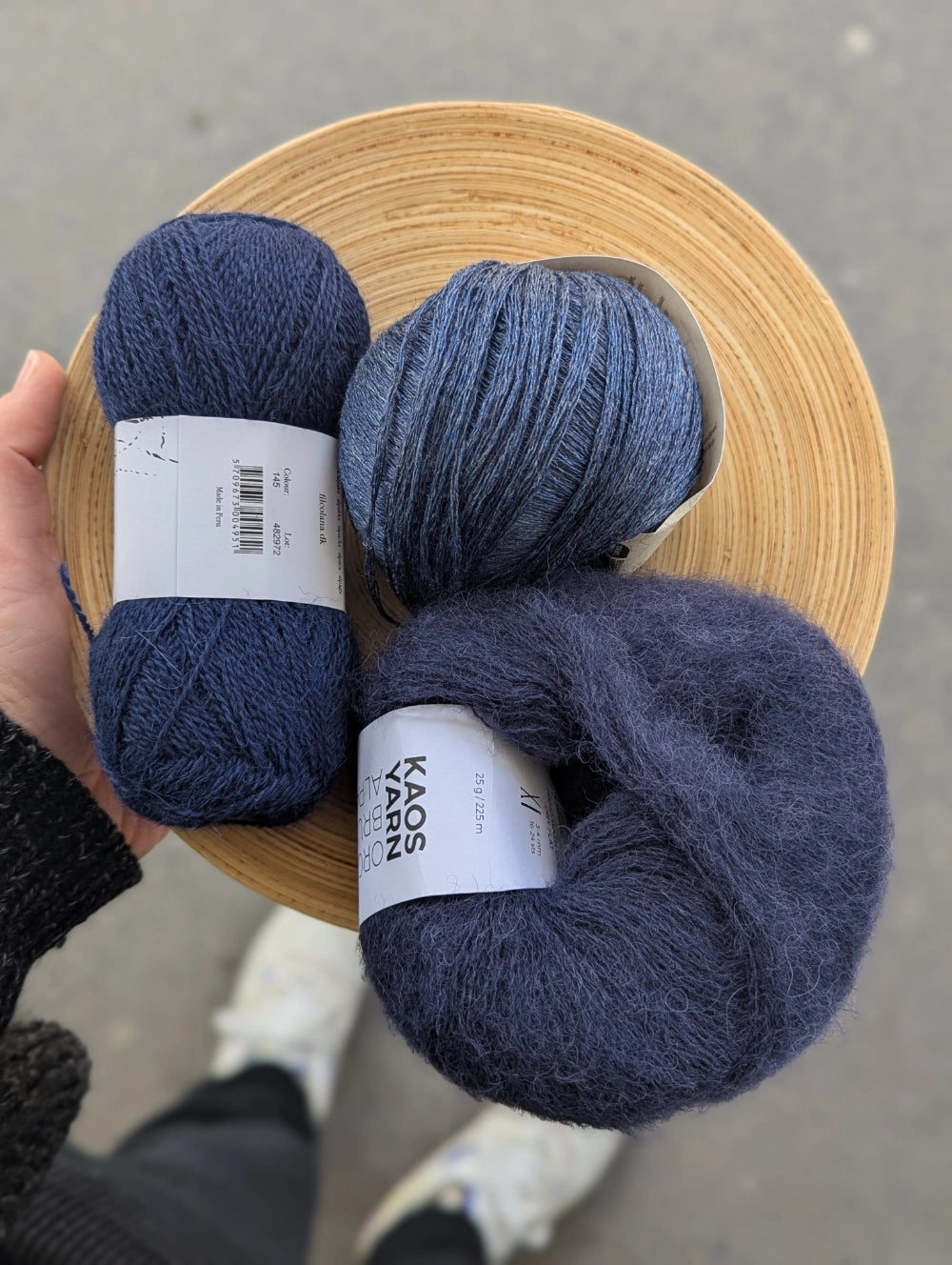 Strickpaket Busan Tee von Aegyoknit aus Hør Silke von Gepard + Beilaufgarn [Budgetversion]