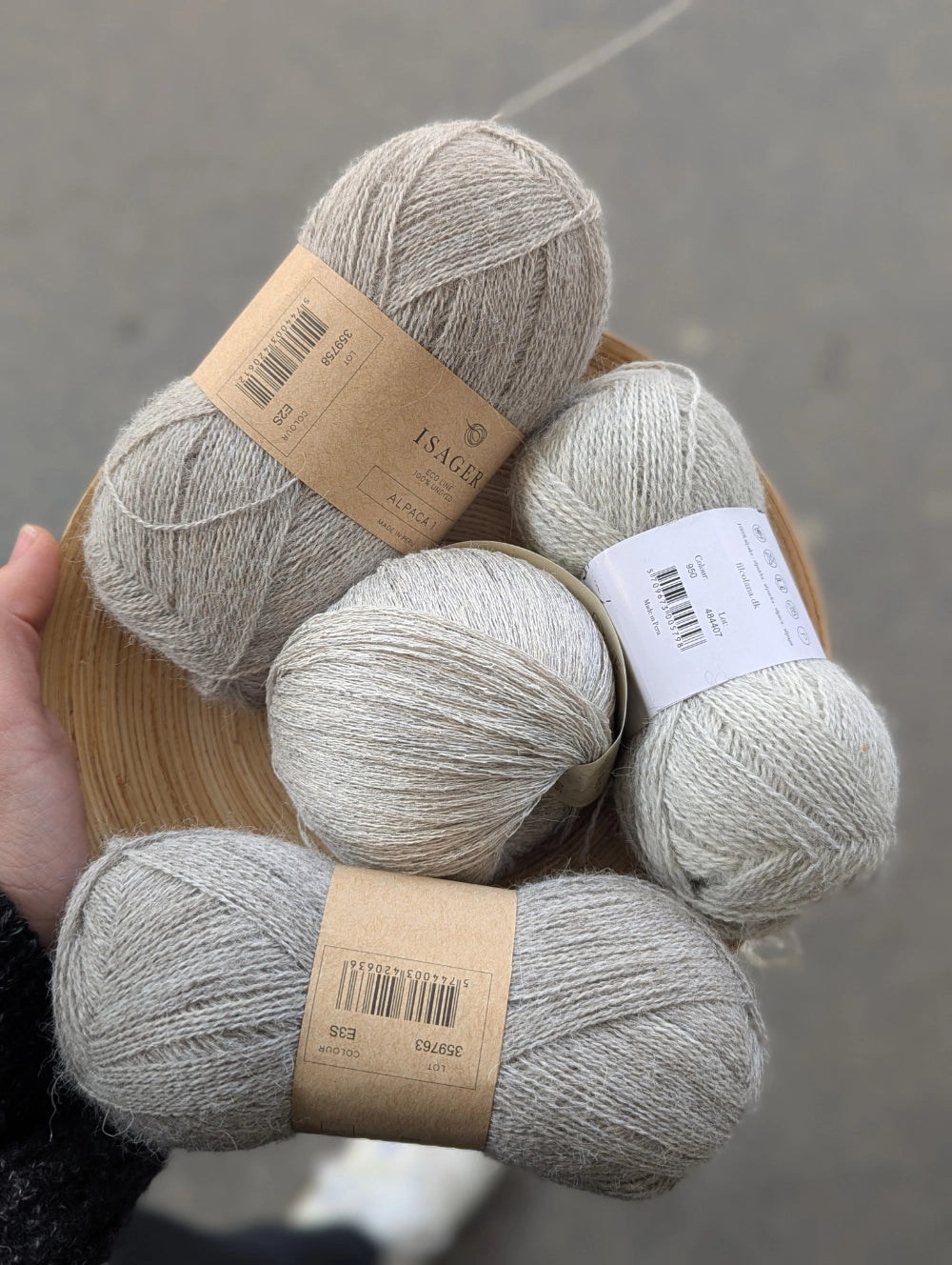 Strickpaket Busan Tee von Aegyoknit aus Hør Silke von Gepard + Beilaufgarn [Budgetversion]