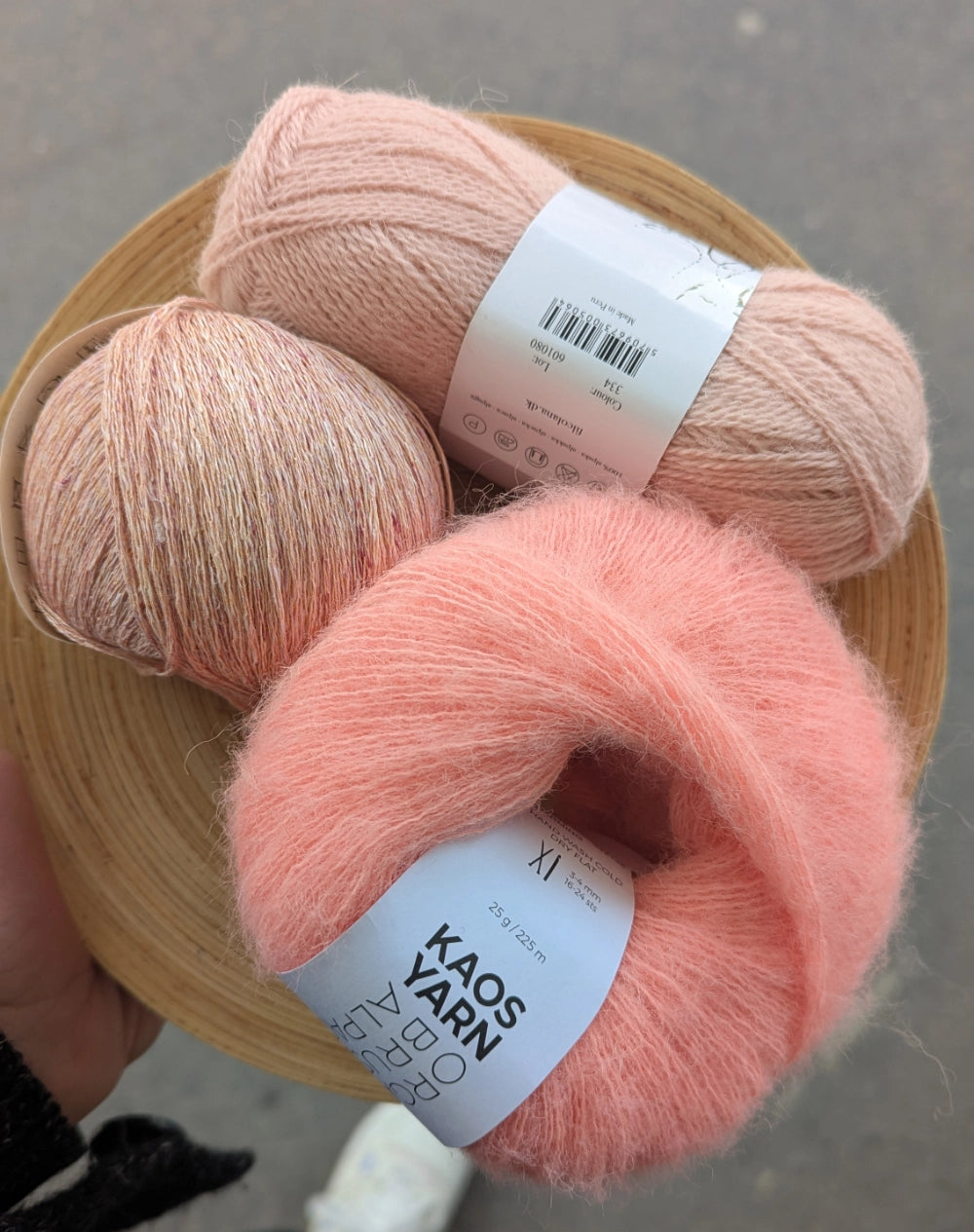 Strickpaket Busan Tee von Aegyoknit aus Hør Silke von Gepard + Beilaufgarn [Budgetversion]