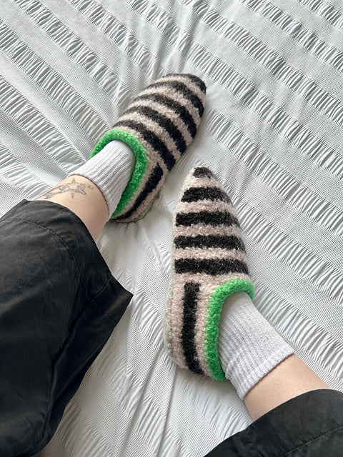 Strickpaket Sailor Slippers von Annie Sews (opt. mit Anleitung)