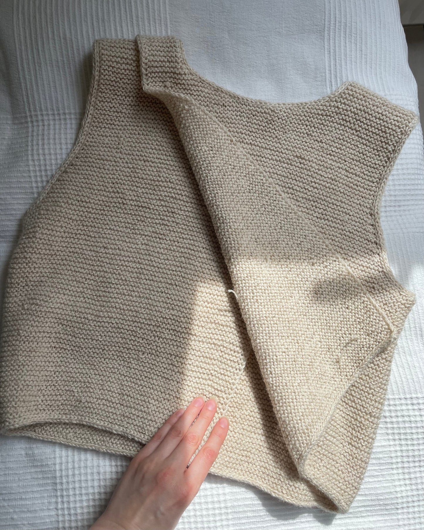 Strickpaket Umma Top von Aegyoknit aus dem Originalgarn von Isager