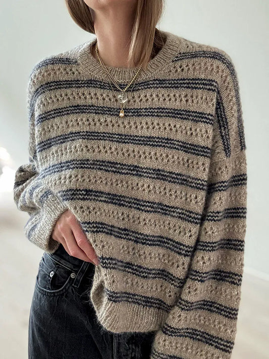Strickpaket Lace Loop Sweater von Other Loops aus dem Originalgarn von Isager