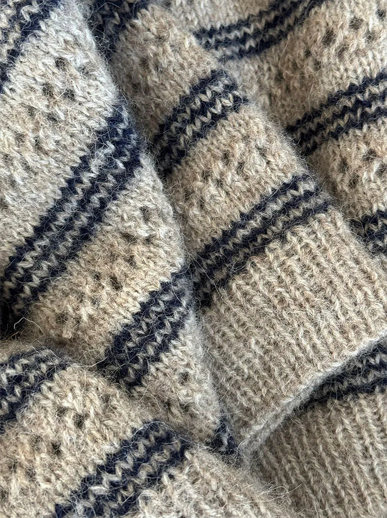 Strickpaket Lace Loop Sweater von Other Loops aus dem Originalgarn von Isager