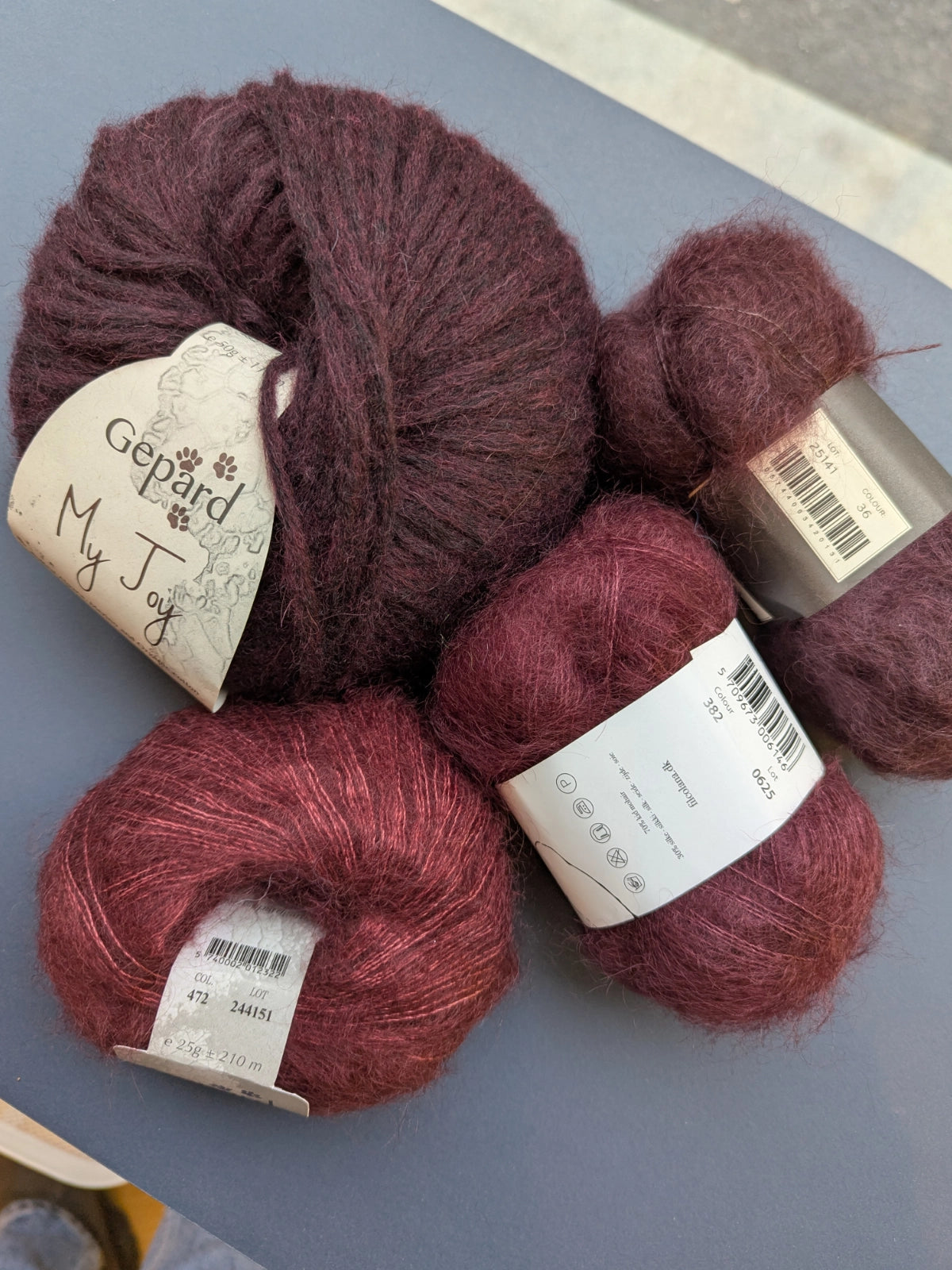 Strickset Rosebud Cardigan von Coco Amour Knitwear aus dem Originalgarn von Gepard (opt. mit Anleitung)