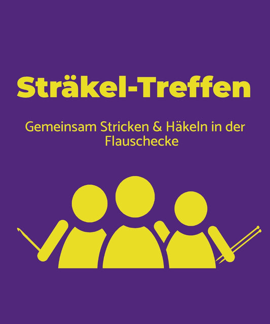 Stricktreff am 10. September (17.30 - 19.30 Uhr)