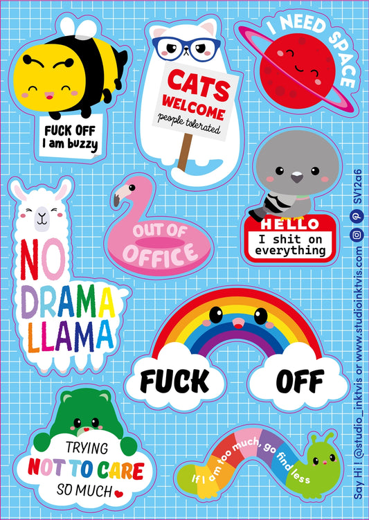 Sticker Bögen