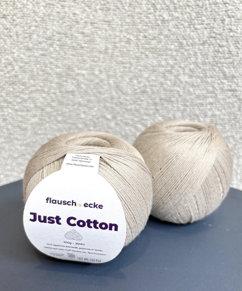 Just Cotton - mein neues Baumwollgarn!