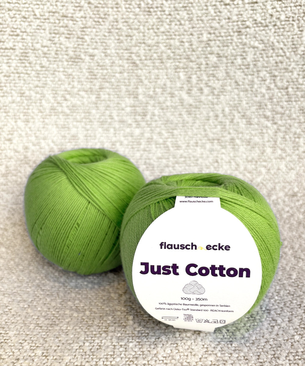 Just Cotton - mein neues Baumwollgarn!