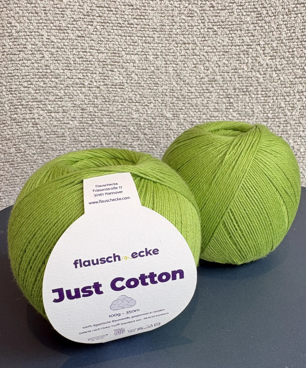 Just Cotton - mein neues Baumwollgarn!