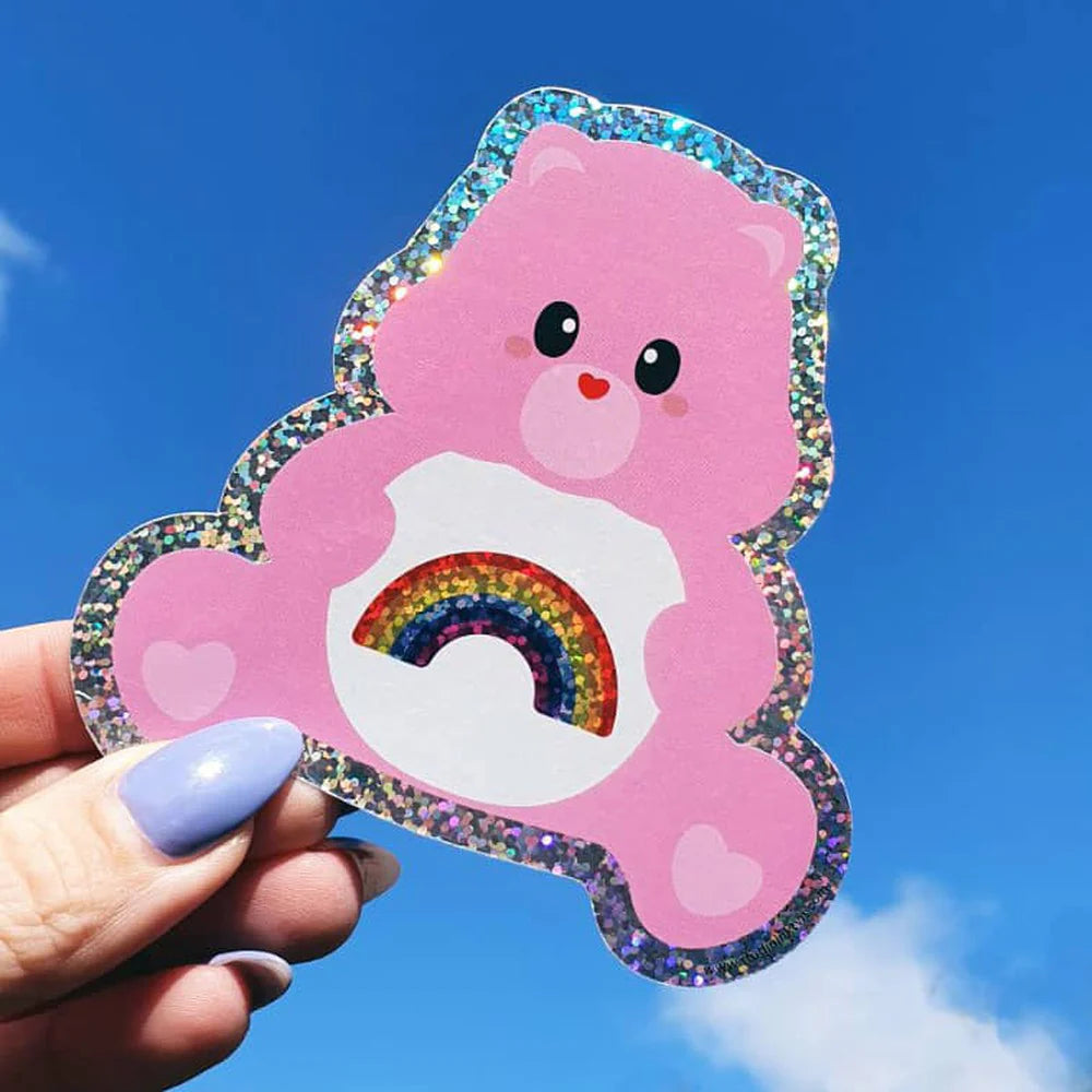 Glitzer Sticker - hochwertig & groß!