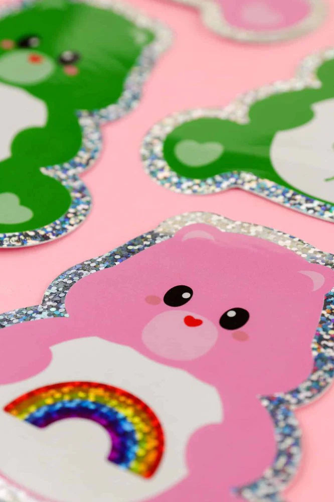 Glitzer Sticker - hochwertig & groß!