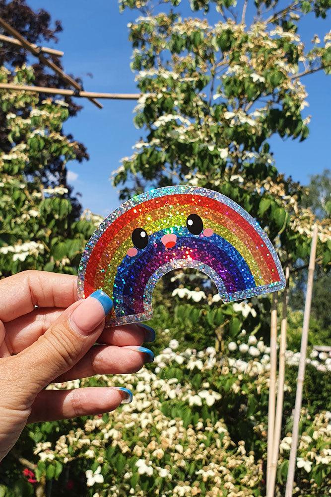 Glitzer Sticker - hochwertig & groß!