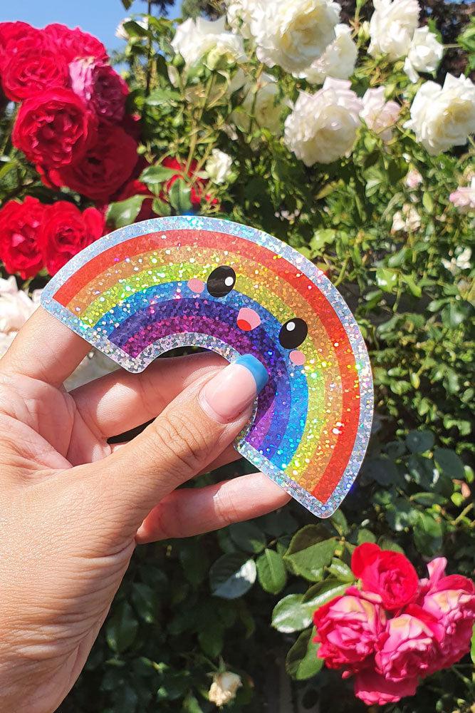 Glitzer Sticker - hochwertig & groß!