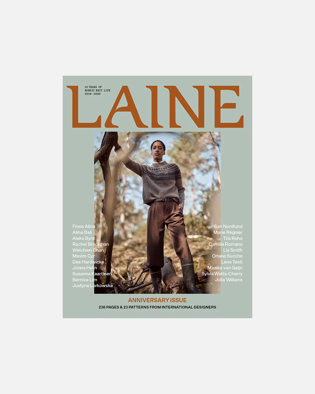 Laine Magazin Anniversay Issue mit 23 Anleitungen