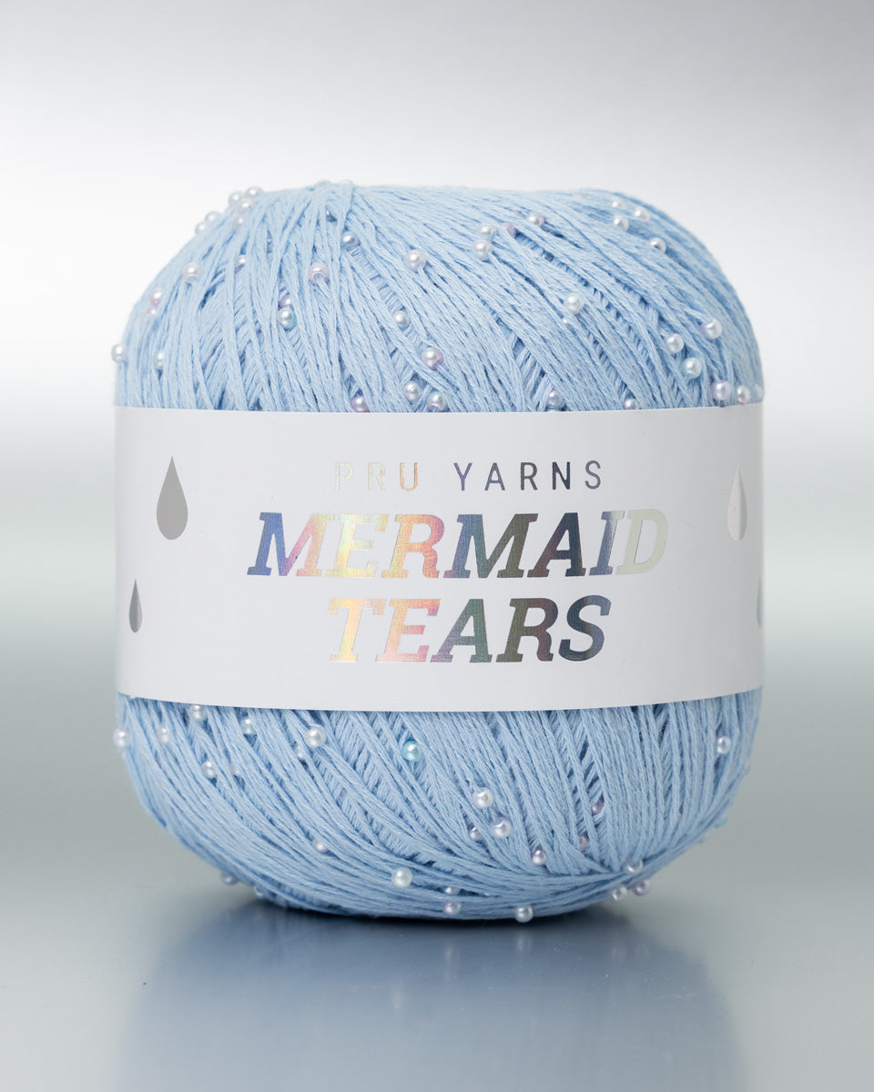 Mermaid Tears - Effektgarn mit Perlen