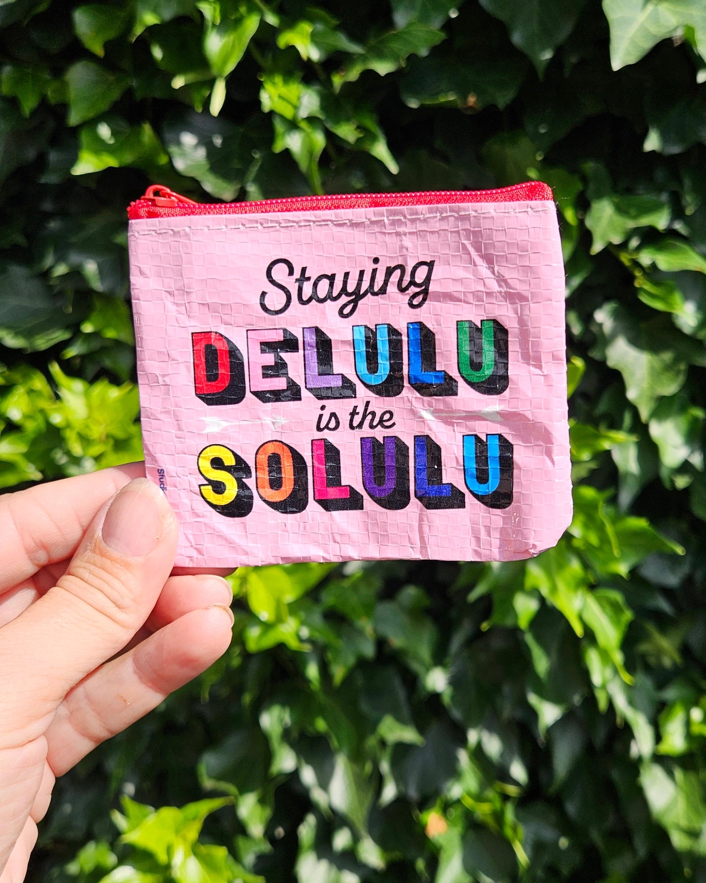 Mini Geldbörse/Tasche aus recyceltem Kunststoff