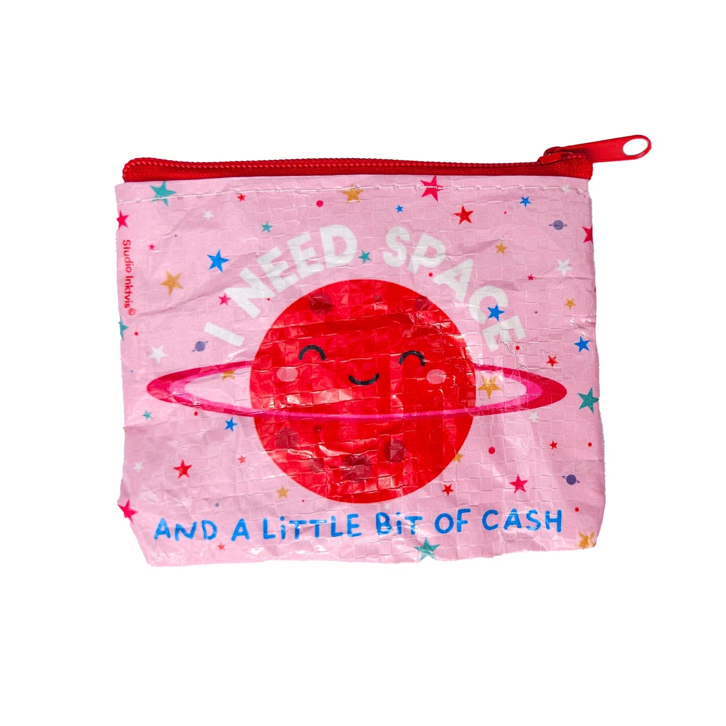 Mini Geldbörse/Tasche aus recyceltem Kunststoff