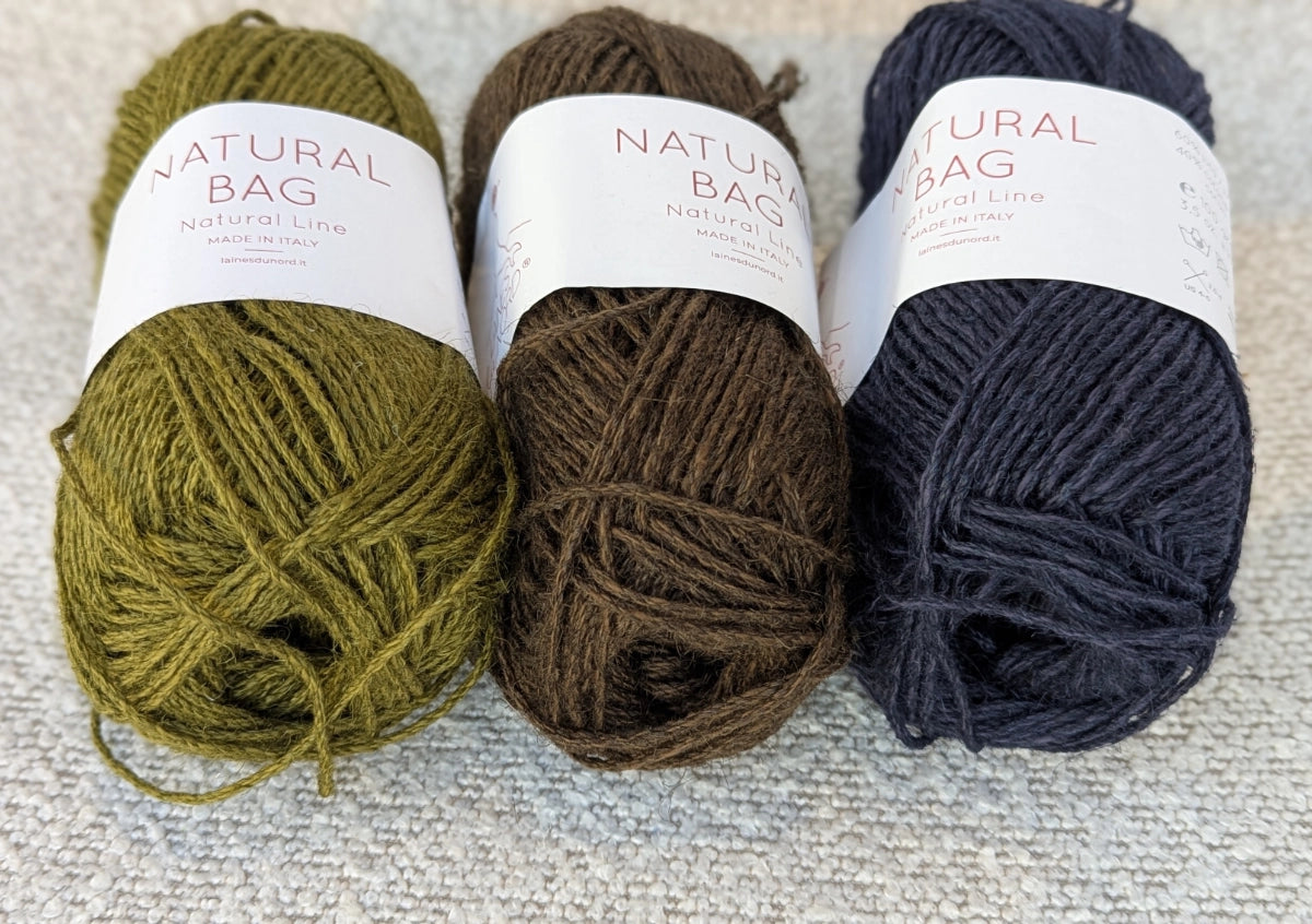 Natural Bag - Jutegarn mit Baumwollanteil