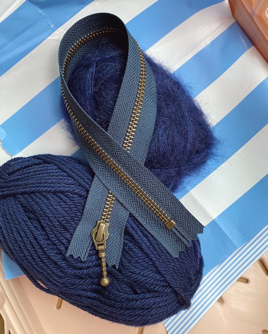 PetiteKnit Reißverschluss