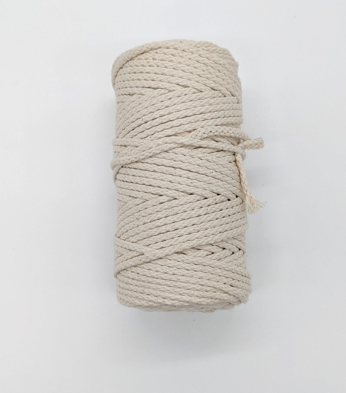 Makramee Garn geflochten 4mm