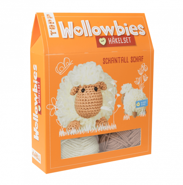 ZZ_Wollowbies Häkelset Schantall das Schaf